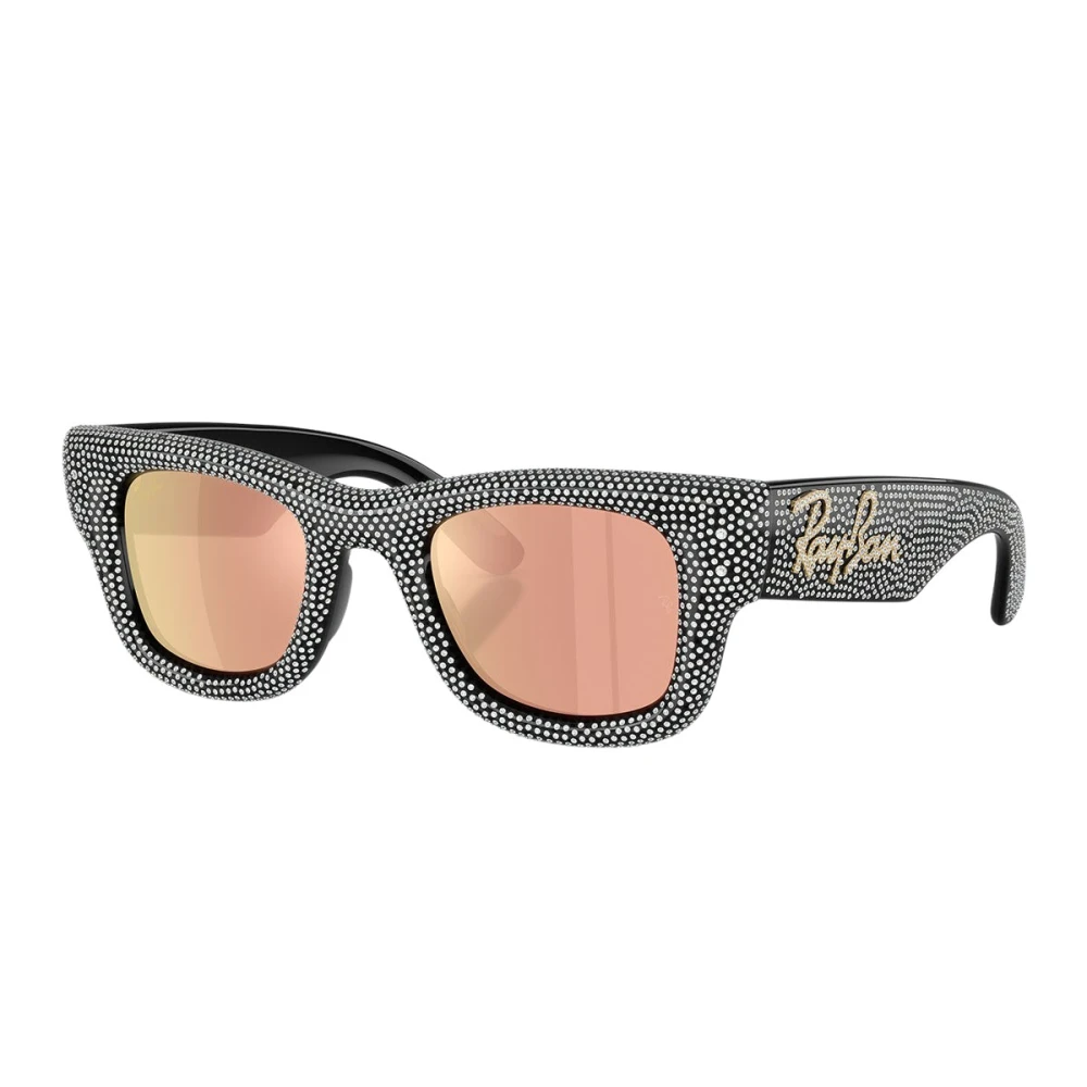 Ray-Ban Unisex Multicolor Sunglasses, 47 Mm, Wayfarer Puffer X A$Ap Rocky