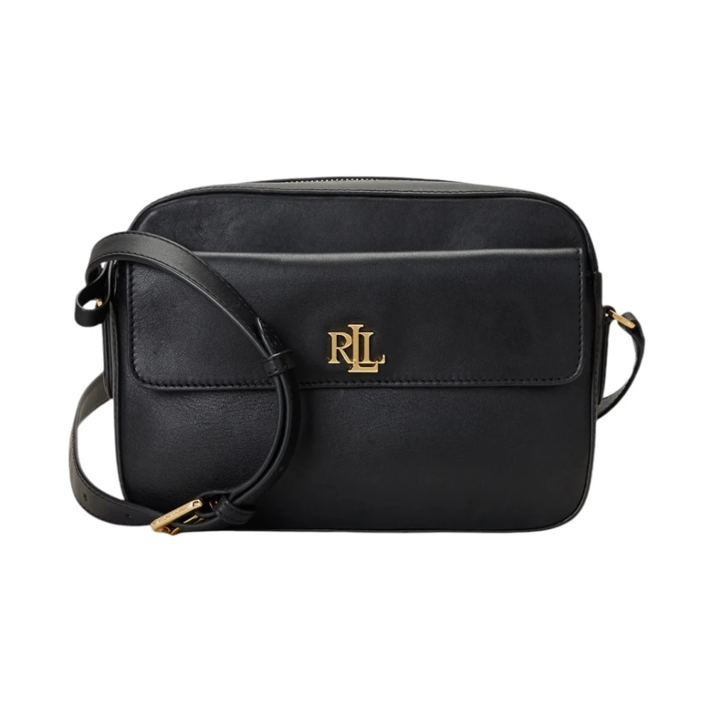 Ralph Lauren Stijlvolle leren tas Black Dames