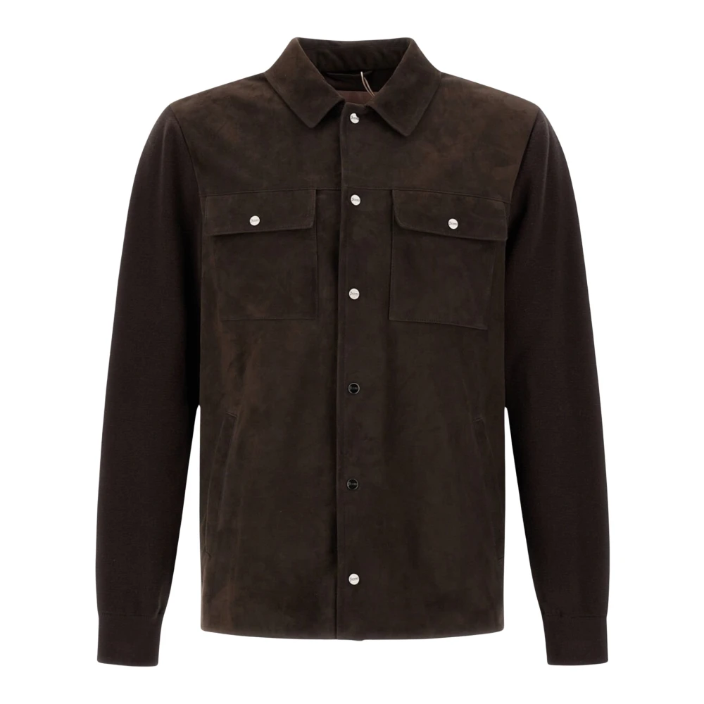 Herno Uomo Marrone Giacche, L, New,