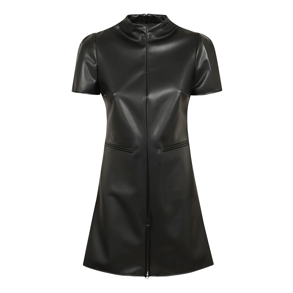 Courrèges Zwarte Jurk voor Vrouwen Aw24 Black Dames