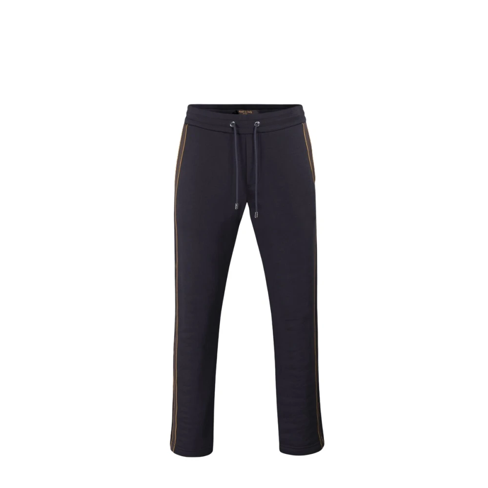 Moorer Men's Blue Sweatpants, 4XL, Jaiden Pantalone Sft