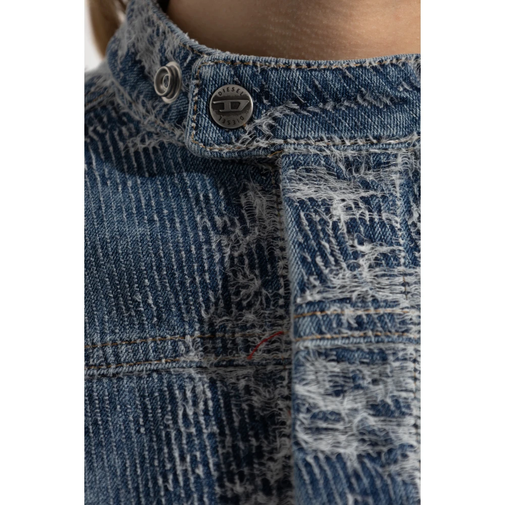 Diesel Denim jas Blue Dames