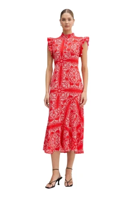 Paisley Maxi Klänning