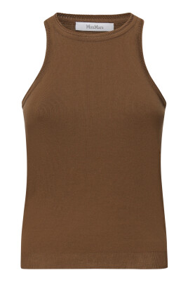 brun-hat-halsudskaering-ribbet-hem-top