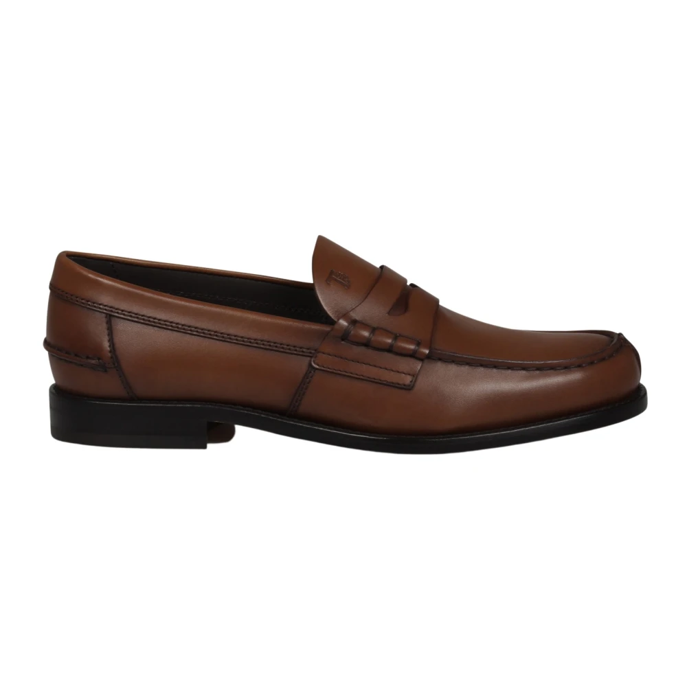 Tod's Men's Brown Leather Loafers
