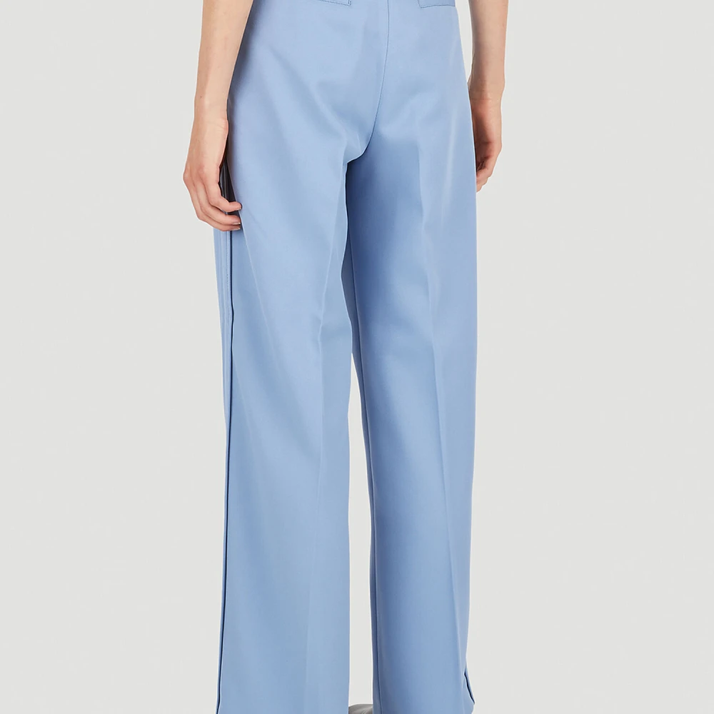 Meryll Rogge Klassieke Frontplooi Broek Blue Dames