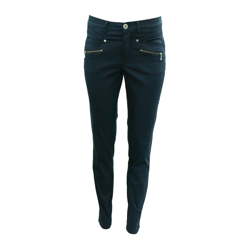 2-Biz Slim Fit Broek Blue Dames