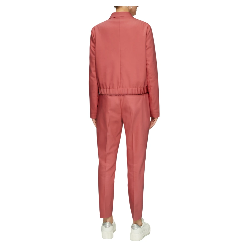 s.Oliver Katoen Satijn Boxy Jack Pink Dames