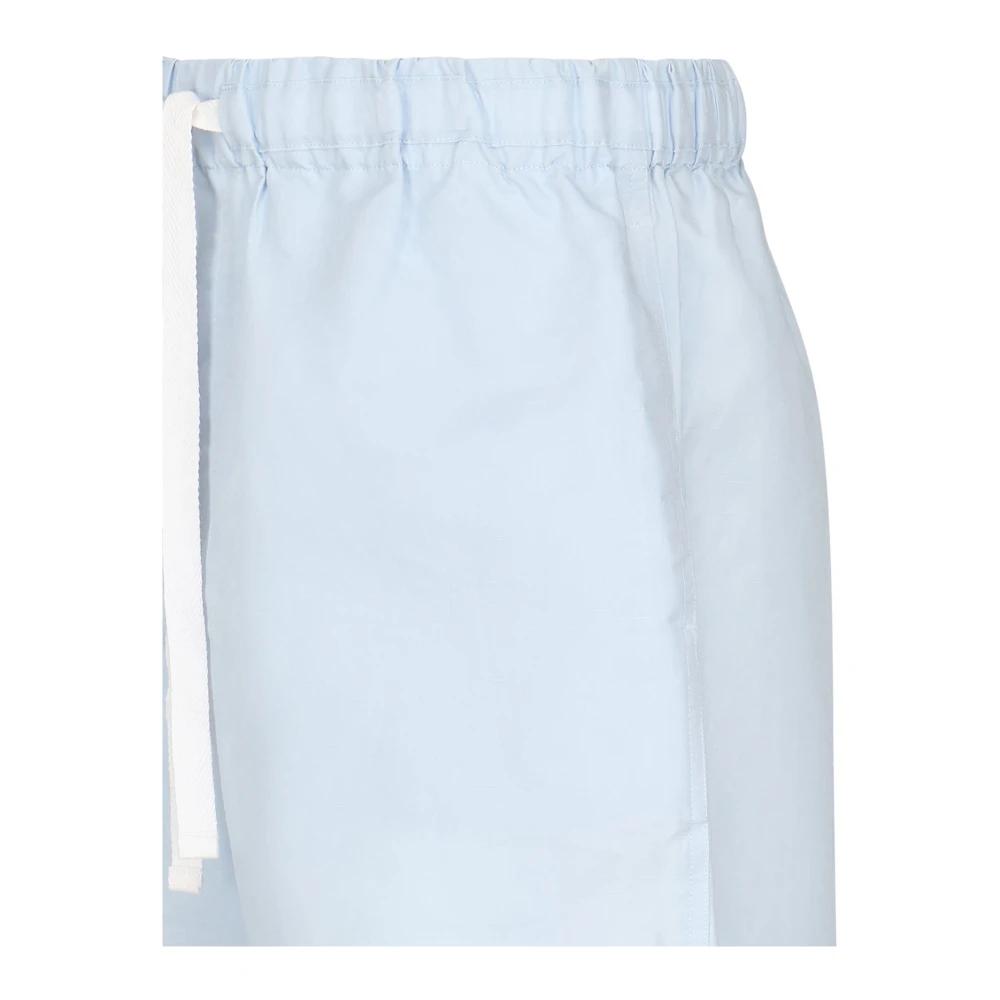 JW Anderson Blauwe Denim Shorts Blue Heren