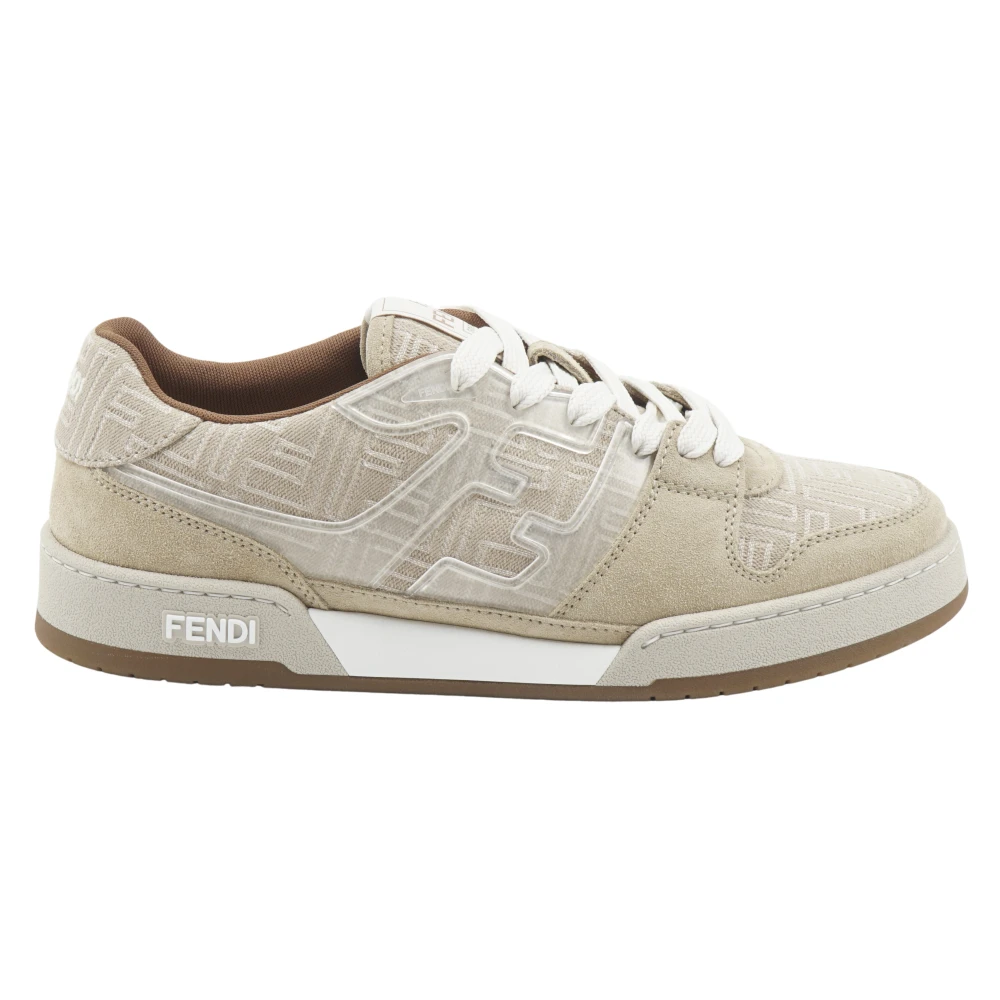 Fendi Sneakers Heren Schoenen Beige