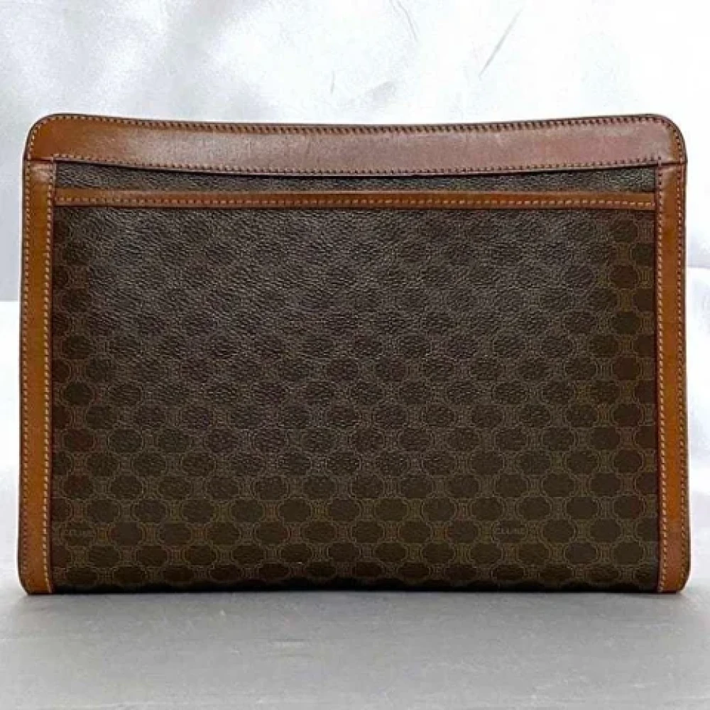 Celine Vintage Pre-owned Plastic celine-bags Brown Dames
