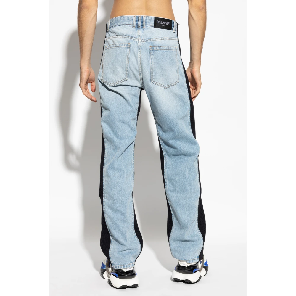 Balmain Jeans met vintage effect Blue Heren