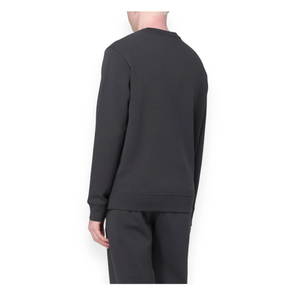 Emporio Armani Stijlvolle Sweatshirt voor Mannen Black Heren