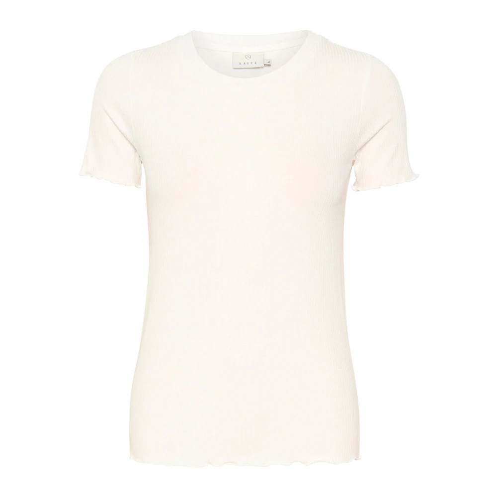 Kaffe Donna Bianco T-Shirt Da Drew - Immagine 2