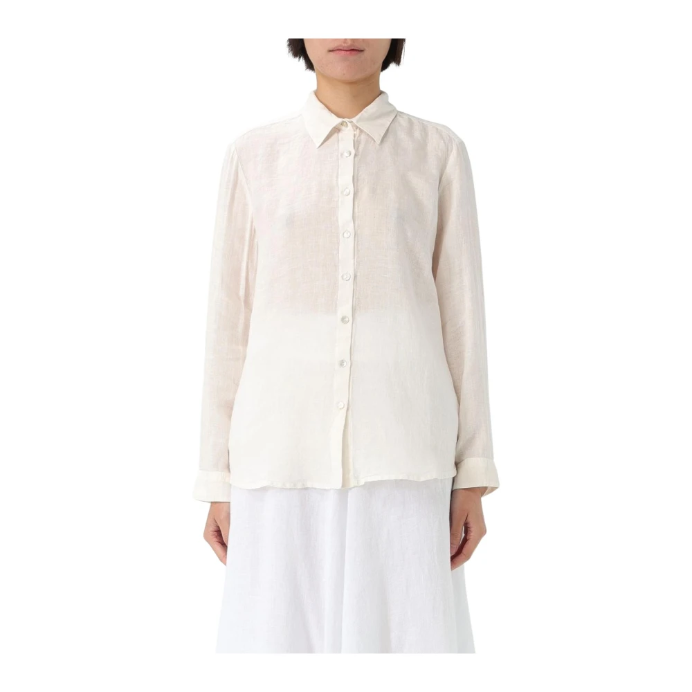 Blouses & Shirts > Shirts - - 120% Lino - Modalova