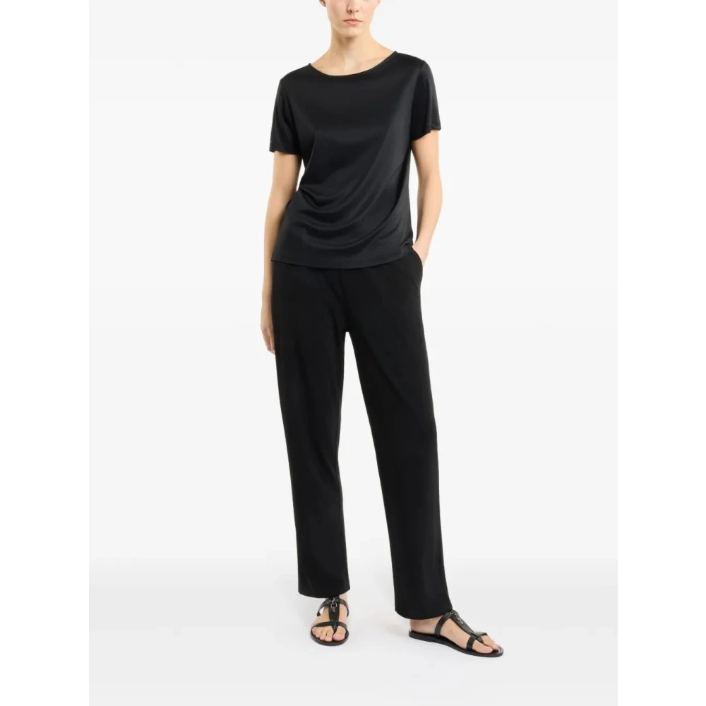 Fay Klassiek Polo Shirt in Diverse Kleuren Black Dames
