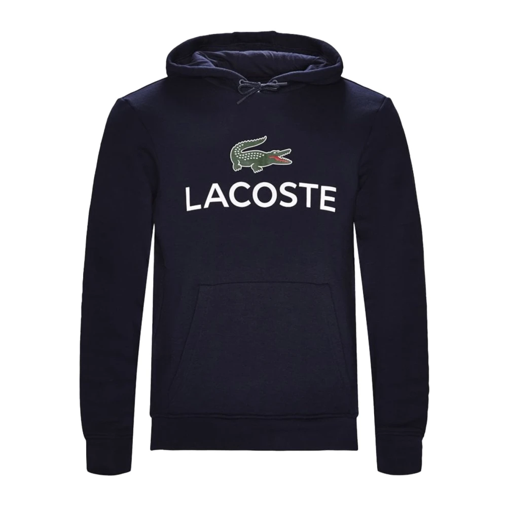Lacoste Blauwe Hoodie Regular Fit Blue Heren