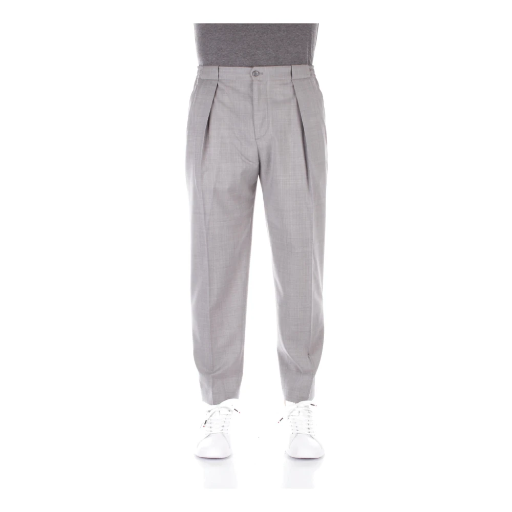 Briglia Suit Trousers Gray Heren