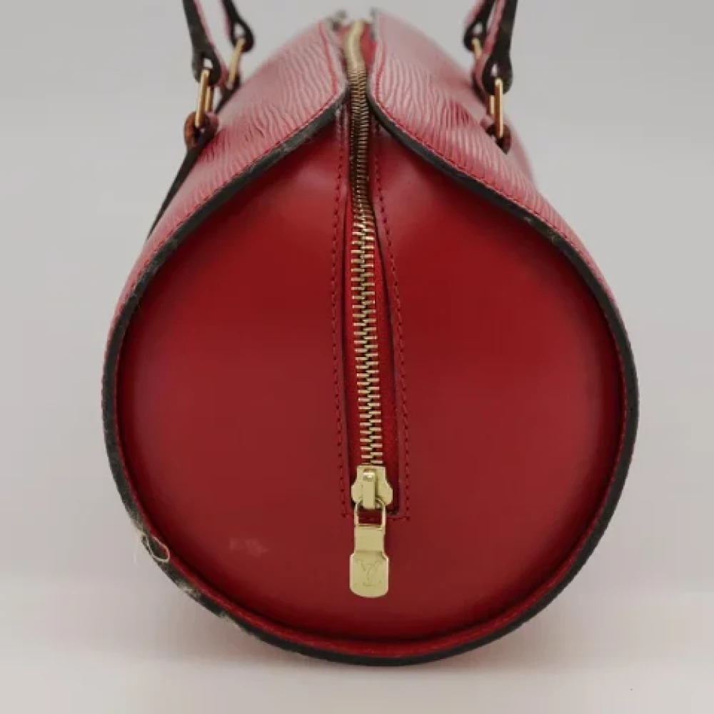 Louis Vuitton Vintage Pre-owned Leather handbags Red Dames