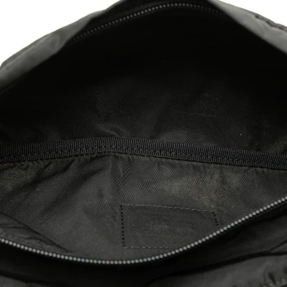 Prada Vintage Pre-owned Nylon shoulder-bags Black Dames