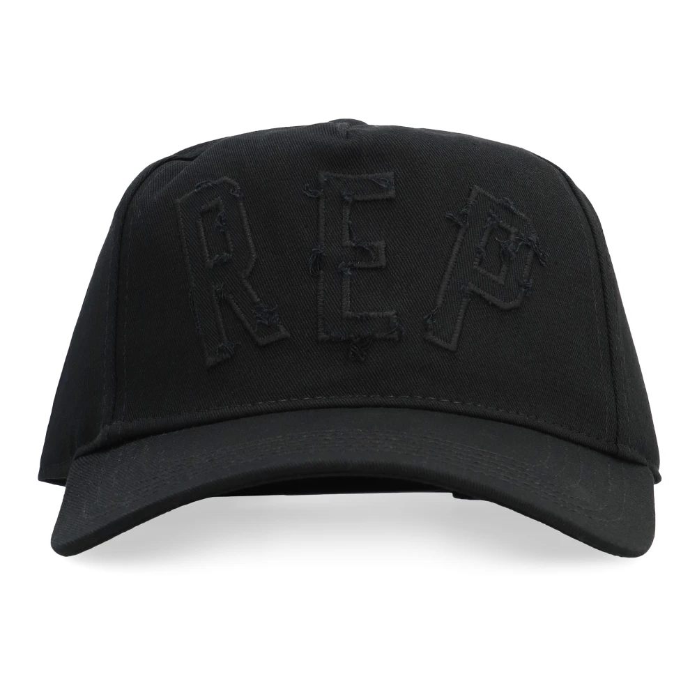 Represent Katoenen Baseball Cap Black Heren