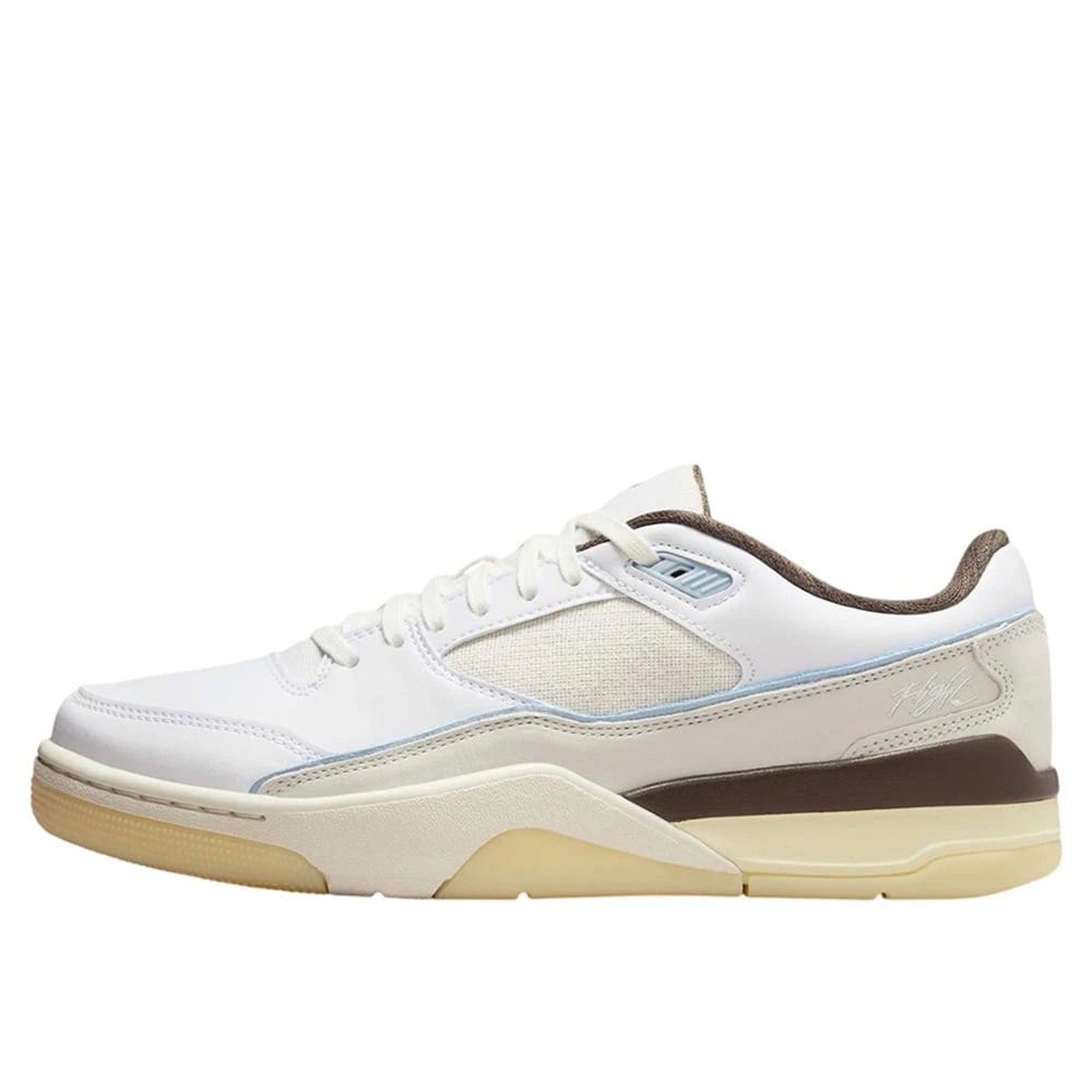 Jordan Men's White Trainers, 6 Uk, Flight Court