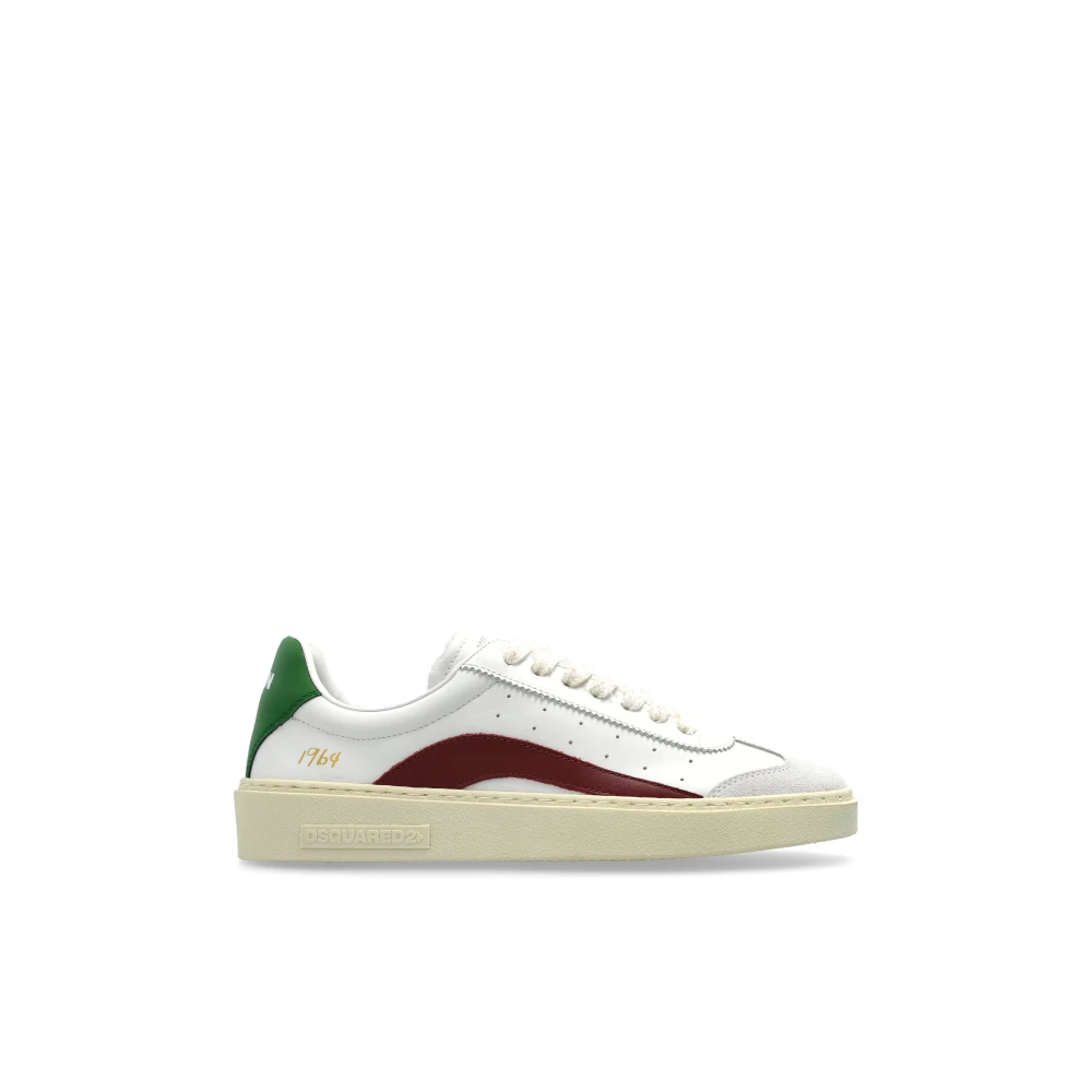 Dsquared2 Women's White Sports Shoes Rider Size 4 Uk