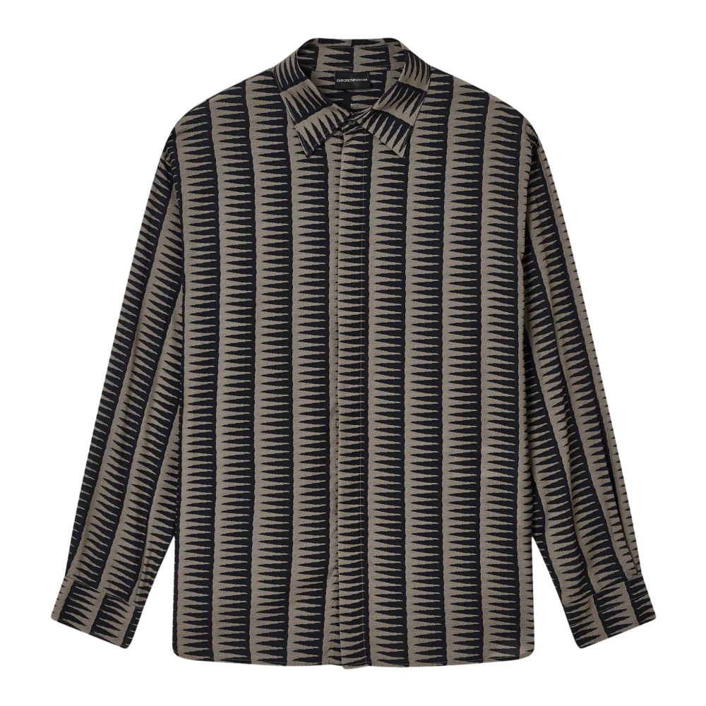 Emporio Armani Hombre Marrón Camisas, Talla: M