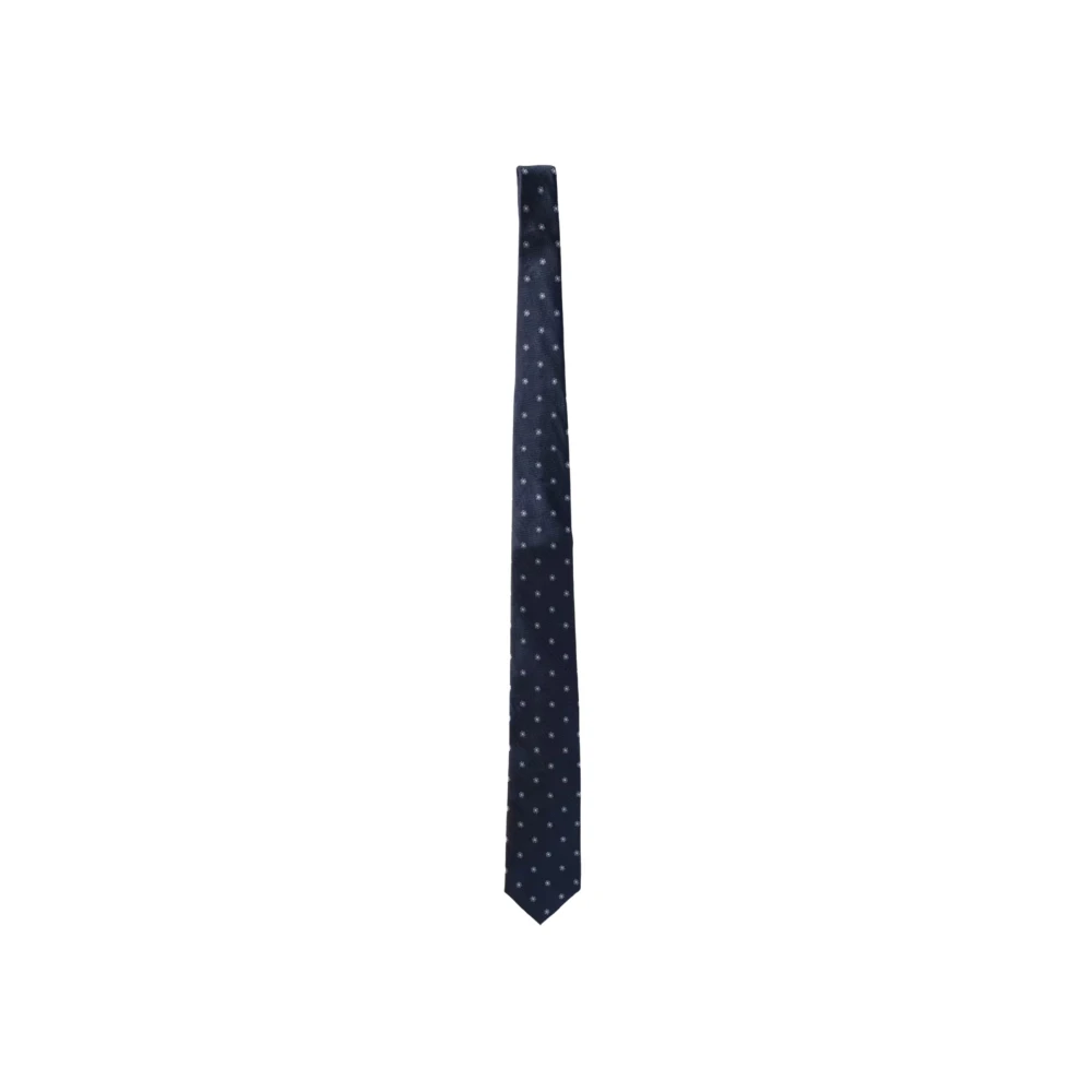 Michael Kors Men's Blue Cravatta Small Flower - Ties - One Size - Accessories