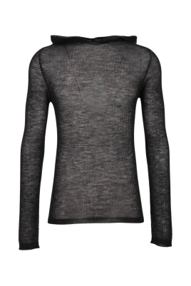 Sheer Hooded LS T