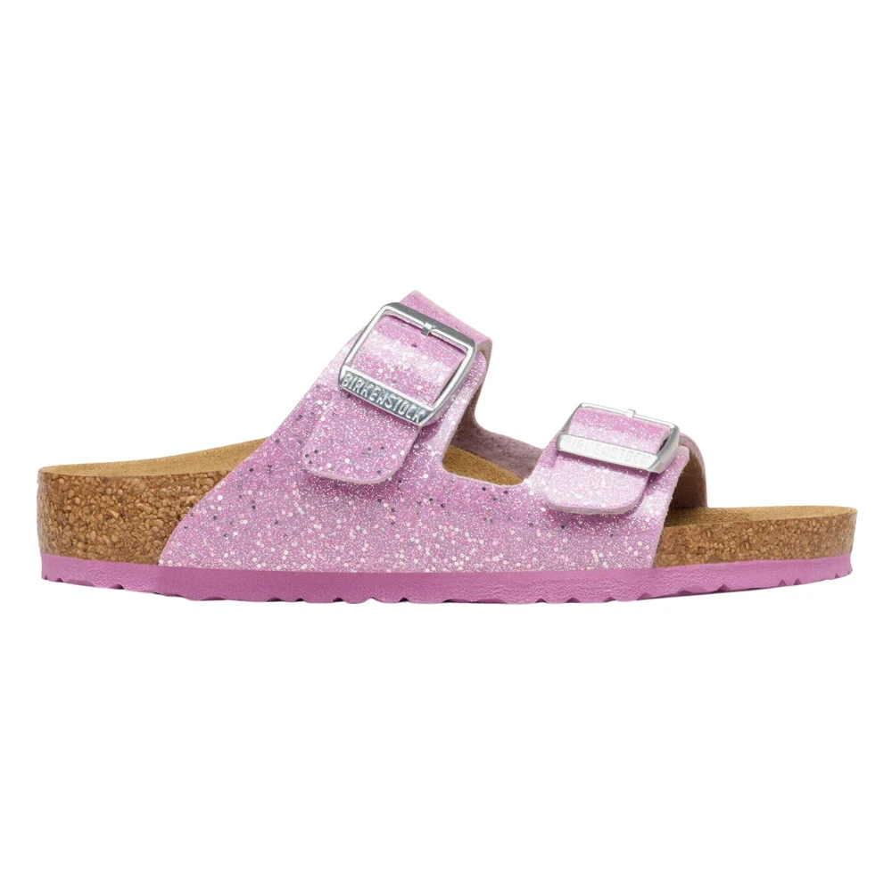 Birkenstock Girls Purple Arizona Cosmic Sparkle Narrow Fit - Kids Sandals - 35 Eu - Kids