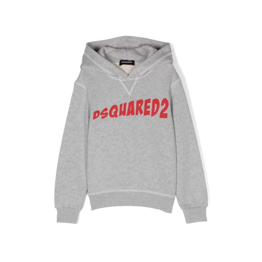 Dsquared2 Avslappnad Sweatshirt Grå Gray, Unisex