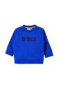 pull-col-rond-bleu-avec-logo