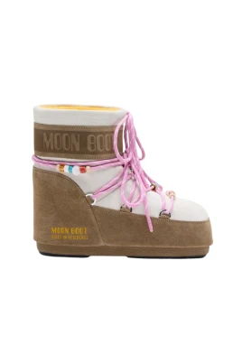 Icon Low Suede Bead Boots