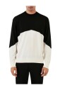 sweatshirts-en-coton-classique-noir-et-blanc
