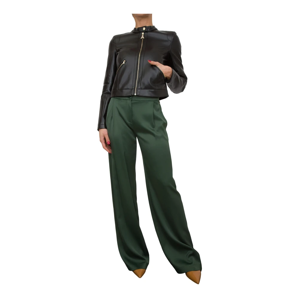 PATRIZIA PEPE Groene broek voor mannen en vrouwen Green Dames