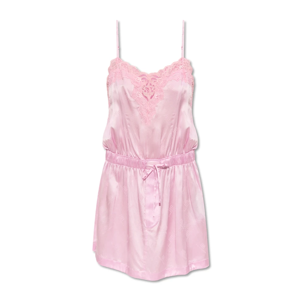Balenciaga Zijden hemdjurk Pink Dames