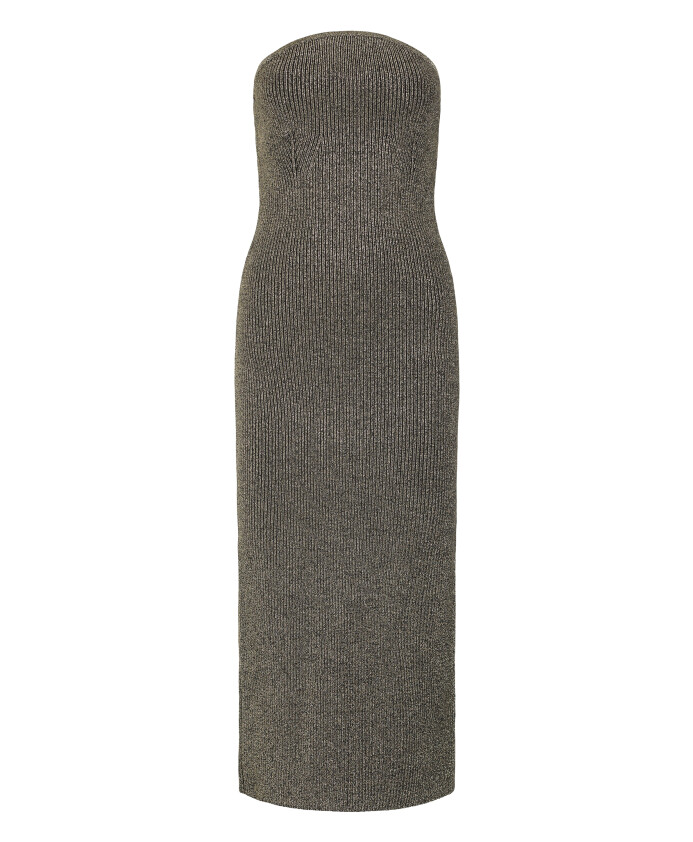 robe-ajustee-avec-details-lurex