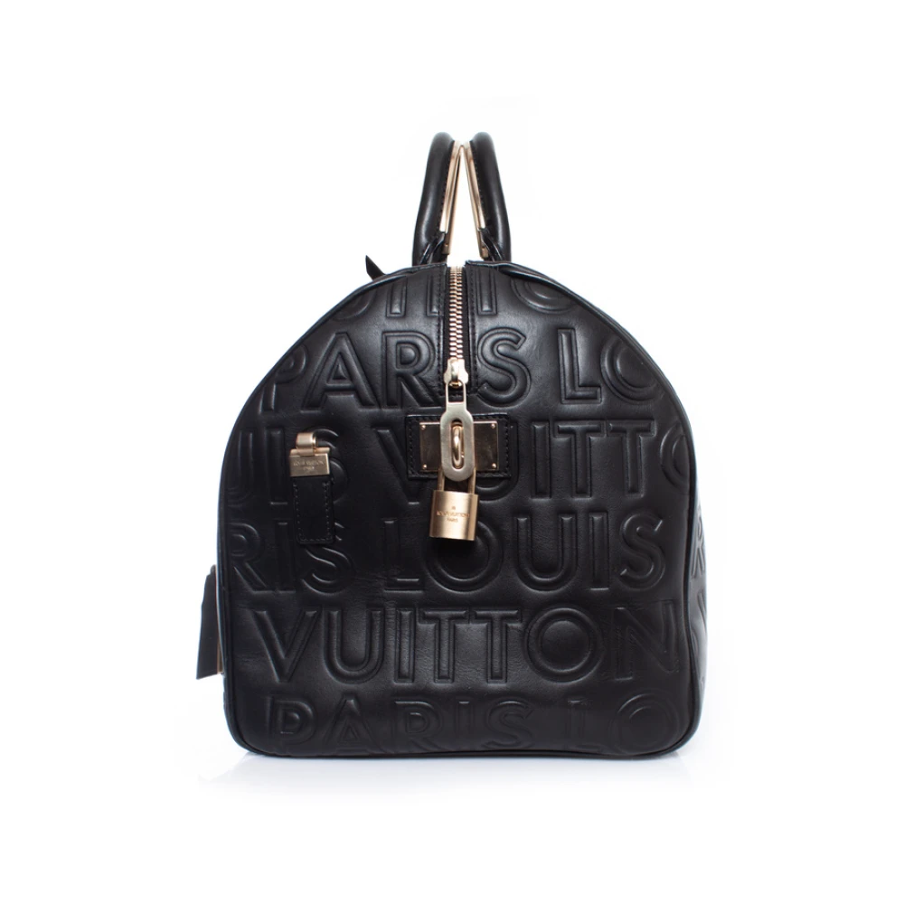 Louis Vuitton Vintage Tweedehands tas Black Dames