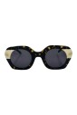lunettes-de-soleil-hexagonales-faites-main-marron-fonce