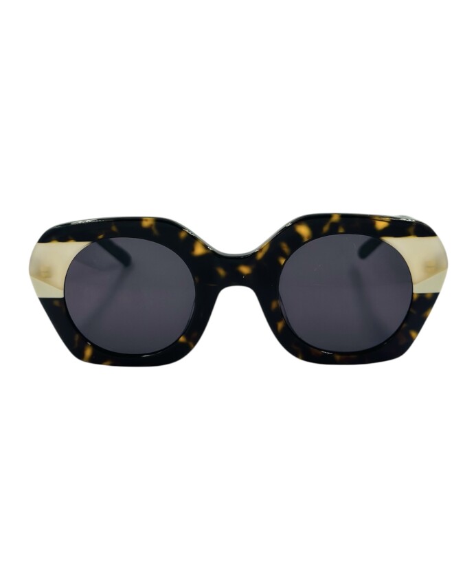 lunettes-de-soleil-hexagonales-faites-main-marron-fonce