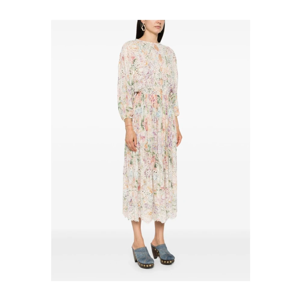 Zimmermann Elegante Bloemenjurk voor Vrouwen Multicolor Dames