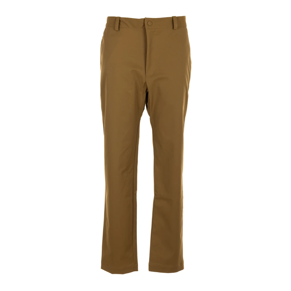 K-way Twill Peach Broek Brown Heren