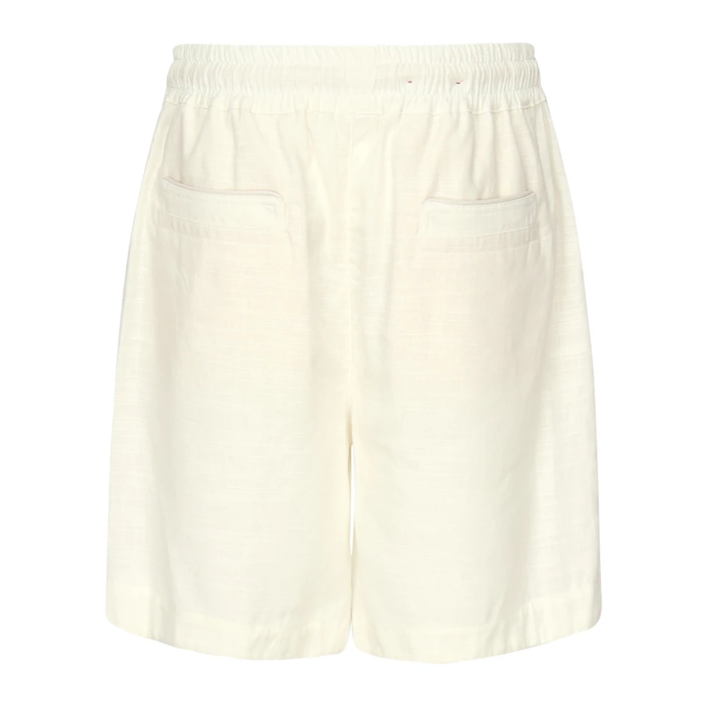 Eleventy Witte Bermuda Shorts voor Mannen White Heren