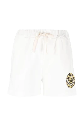 Camouflage Logo Print Vita Shorts