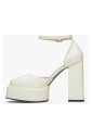 lichtbeige-leren-platformsandalen