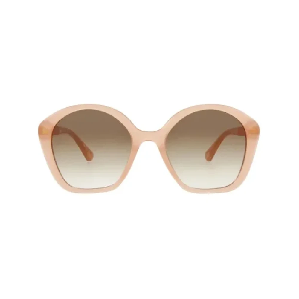 Chloé Pre-owned Plastic sunglasses Roze Dames