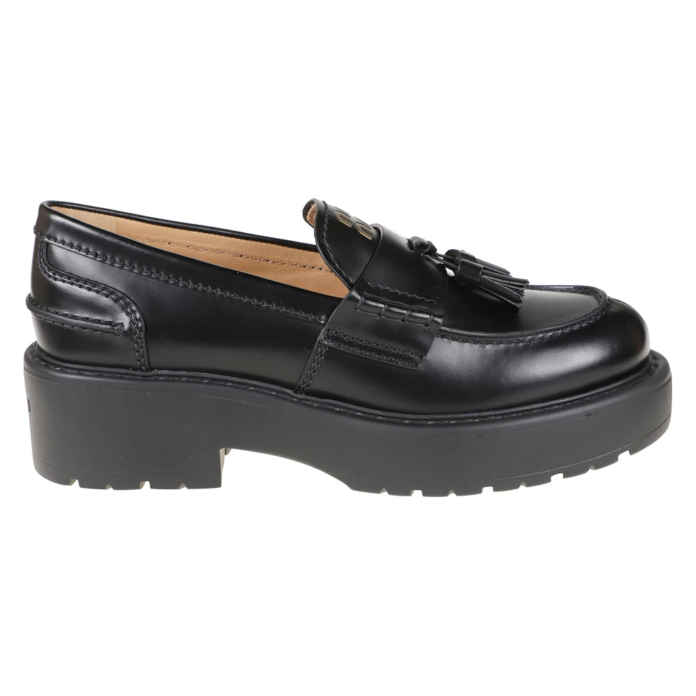 Miu Miu Leather Loafers - Image 2
