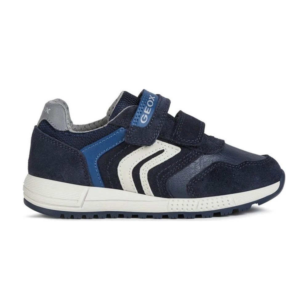 Geox Boys Blue Navy Kids Trainers Size 34 Eu