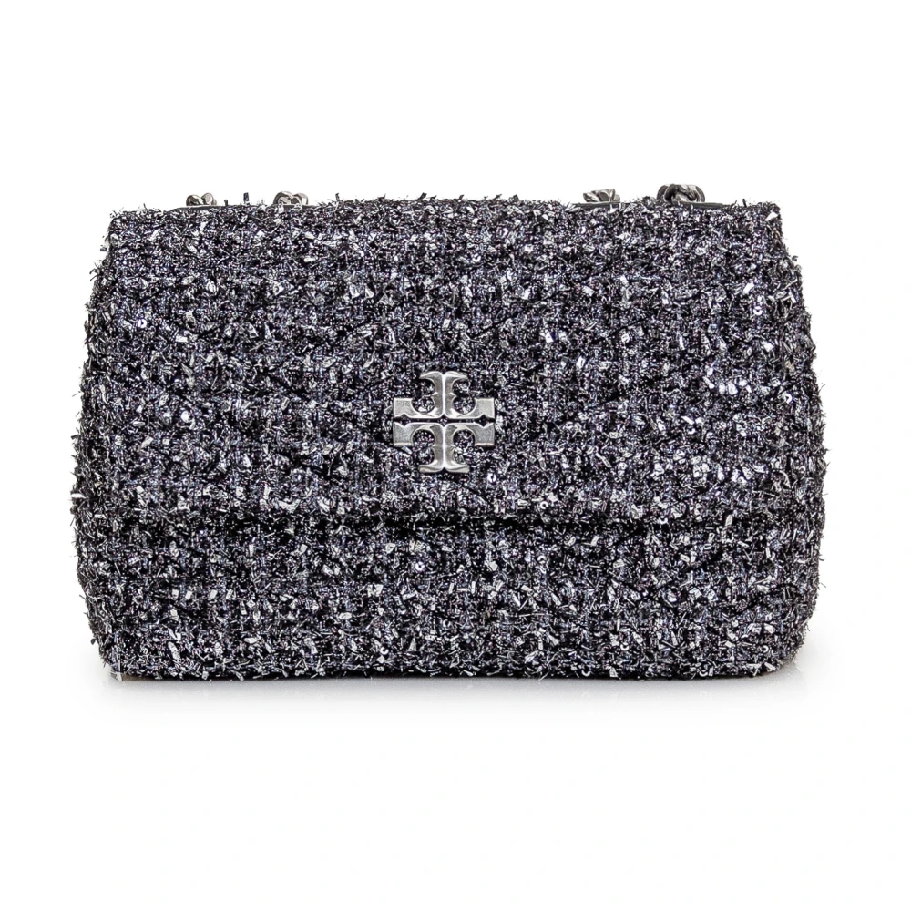 TORY BURCH Tweed Kleine Schoudertas Black Dames